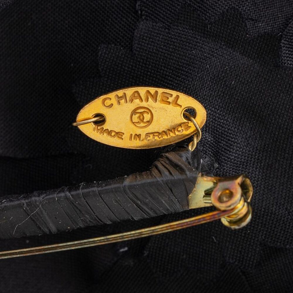 Chanel Vintage Silk Camellia Brooch - Picture 3 of 3